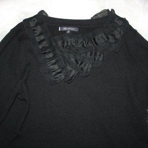 Anne Klein Black Pullover Sweater
